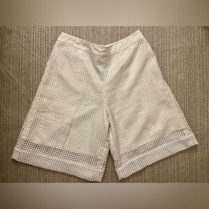 Club Monaco White Women's Bermudas